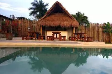 ホテル Casabakal   A Pie De Laguna   Bacalar