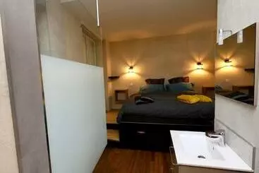 تختخواب و صبحانه Appartement Spa Privatif Grenoble At Home Spa