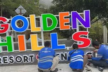 ベッドアンドブレックファースト 5 6 Pax Family Room Skyview Golden Hills, Genting Highlands