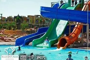 هتل آپارتمان Blue Bay Asia Sokhna Aqua Park بلو باي اسيا العين السخنه   عائلات فقط