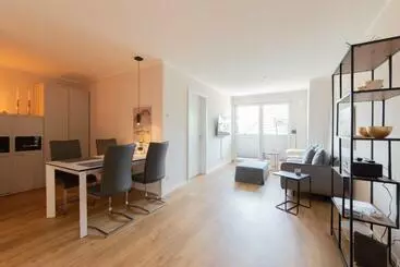 ツーリストアパートメント Ferienwohnung Bude 7 Sonnenseite   Stilvolle Ferienwohnung An Der Ostsee Der Extraklasse!