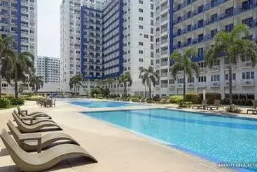 Turistlägenheter 3 Sleeping Beds Staycation Infront Of Moa, Sea Residences Tower A, Near Smx, Arena, Dfa, World Trade