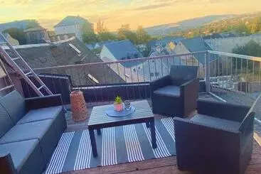 ツーリストアパートメント Stadt Appartement über Den Dächern Von Annaberg