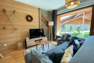 游客公寓 Charmant T3 Neuf, Skibus Gratuit, Terrasse, 2 Places Privées, Wifi   Samoëns   Fr 1 624 122