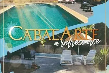 Vakantie-appartementen Maison Dans Hacienda Avec Chevaux