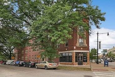 ツーリストアパートメント Modern Minimalist Studio In Portage Park