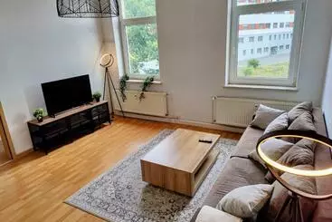 ツーリストアパートメント Yourfavoritebed Designwohnung Nähe Zentrum Und Klinikum