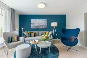 ツーリストアパートメント Ostseeperle Meerblau