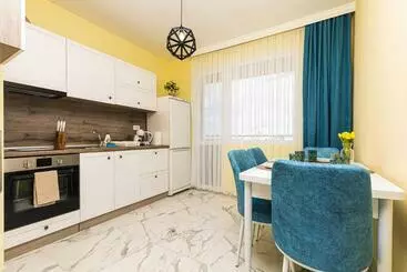 Tourist flats Bright Modern 2bd Apartment With Panoramic View