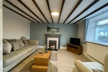 ツーリストアパートメント Miners Cottagenr. Brecon,tower Zip & Bike Pk