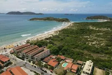 ツーリストアパートメント Flat Frente Mar Na Praia Do Pero Com Piscina