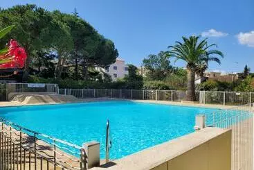 Turist apartmanları Miougrano 2 Pieces Climatise 40m2 Piscine Parking