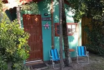 ペンション Piratas Cabanas Camping Bar