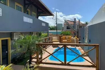 ペンション Suíts Praia Bonita Em Milagres