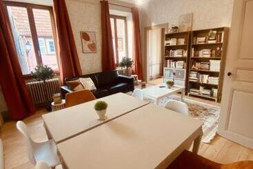 관광객 아파트 La Mariefacture   Comme Un Livre Ouvert