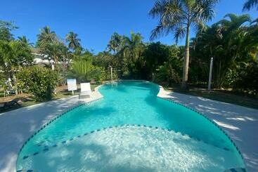 관광객 아파트 Caribbean Villa Los Lobos Ballenas Beach