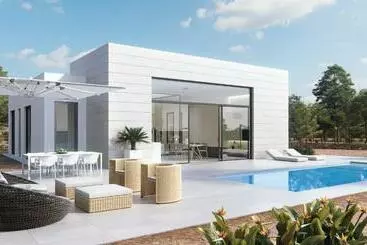 ツーリストアパートメント Deluxe Villa Lavanda Las Collinas Dehesa De Campoamor With Heated Pool