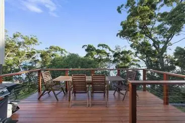 ツーリストアパートメント Wrenwater Cottage   Belle Escapes Jervis Bay