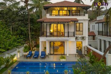 Turistihuoneistot Ekostay Luxe Jade Villa I Infinity Pool I Paddy Field Views