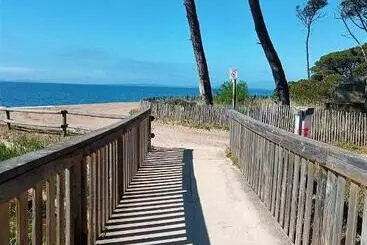 ツーリストアパートメント Le Jardin De La Plage Linges Inclus