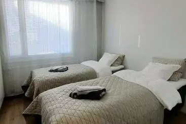 ツーリストアパートメント Niinivaara Apartment Saunallinen Ja Ilmastoitu Majoitus