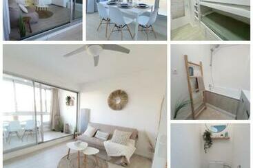 דירות לתיירים Blue Sky La Grande Motte Studio  Pool 5min Beach  Queensizebed  Wifi