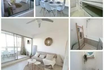 ツーリストアパートメント Blue Sky La Grande Motte Studio  Pool 5min Beach  Queensizebed  Wifi