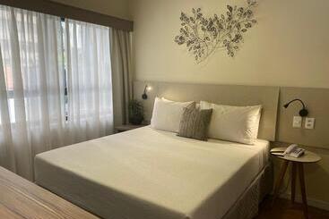 هتل آپارتمان Flat Jardins, Entre Av Paulista E Parque Do Ibiraquera