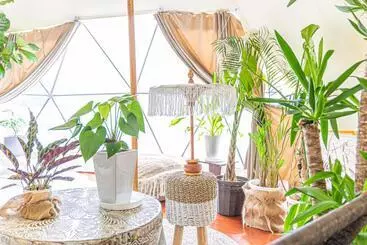 Hotel Itoshima Sdgs Village Chikyu Mirai 海の大パノラマ 全室オーシャンビューのドームテント