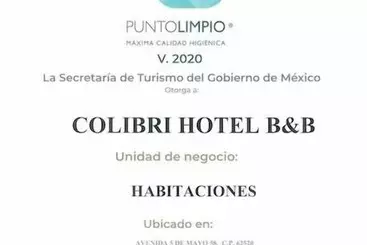 Bed and Breakfast Colibrí