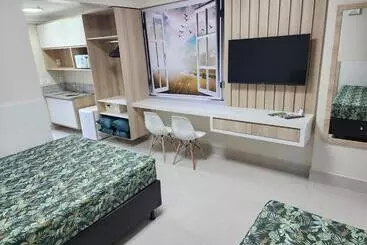 アパートホテル Reserve Seu Flat E Ganhe Sua Diversão