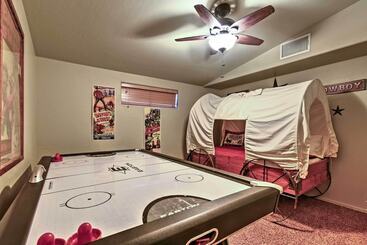 קוטג'' Mountain Cabin Retreat W/ Game Room, Patio & Views