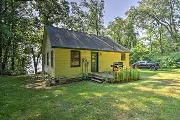 Mökkimajoitus Waterfront Leech Lake Cabin W/ Dock, Fire Pit