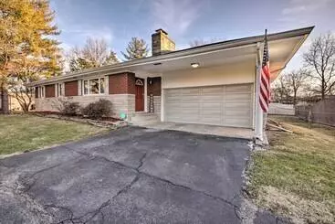 コテージ Indianapolis Home ~ 10 Mi To Downtown!