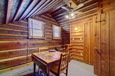 קוטג'' Cozy Log Cabin: 6 Mi To Great Smoky Mtns Np!