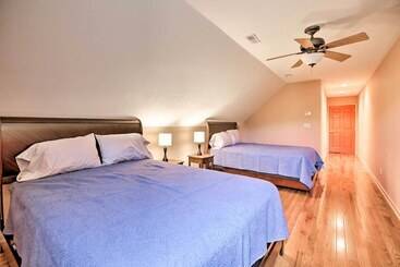 کلبه House W/deck, Fire Pit 15 Mins To Snowshoe!