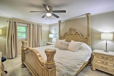 کلبه 3 Mi To Town: Home W/ Covered Patio In Hot Springs