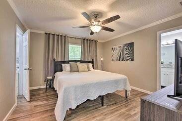 بيت ريفى Serene Live Oak Home W/ Fire Pit By River + Sosmp!