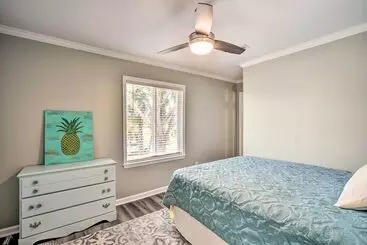 Mökkimajoitus Sunny Edisto Island Duplex   Half Mile To Beach!