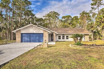 Casa Rural Palm Coast Home ~ 7 Mi To Flagler Beach!