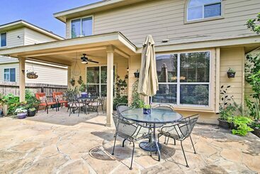 بيت ريفى Home W/ Patio, Mins To Seaworld+lackland Afb!