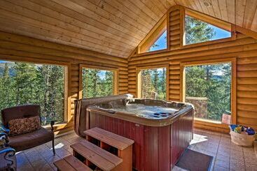 Сельский дом Expansive Alma Cabin W/ Hot Tub & Mountain Views!