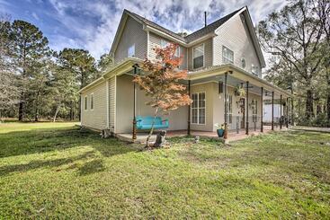 Casa Rural Luxe Home W/ Yard Near Lake Pontchartrain!