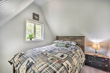 بيت ريفى Rustic Florissant A Frame W/ Spacious Deck!