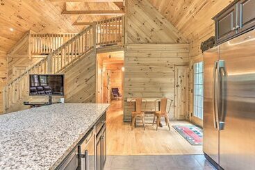 Сельский дом Palmerton Cabin W/game Room ~5 Mi To Blue Mtn