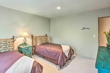 茅舍 Stunning Angel Fire Cabin W/ Hot Tub & 3 Decks!