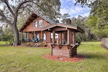 Landhus Lake Broward Cabin W/ Private Boat Launch & Dock!