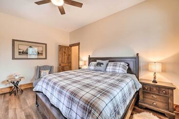 بيت ريفى Mountainside Retreat W/ Fire Pit In Banner Elk