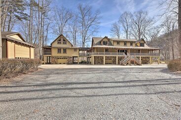 コテージ Serenity On The River  Luxe Lewisburg Cabin!