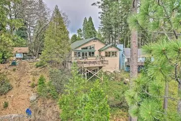 Mökkimajoitus Near Hiking: Home W/ Deck In Twain Harte!